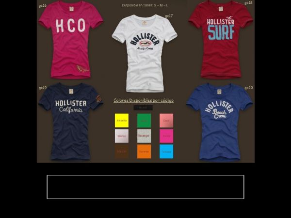 Camisas Hollister